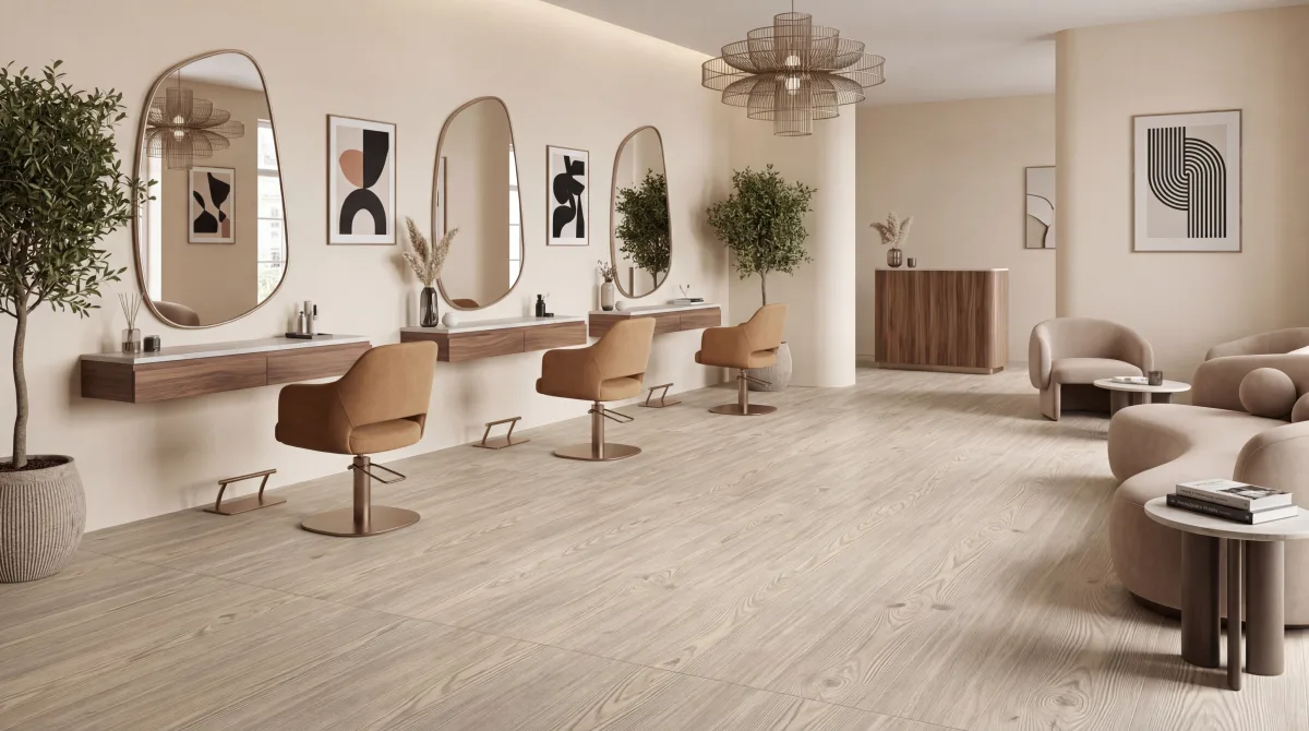 Окаменелый лес в интерьере 3