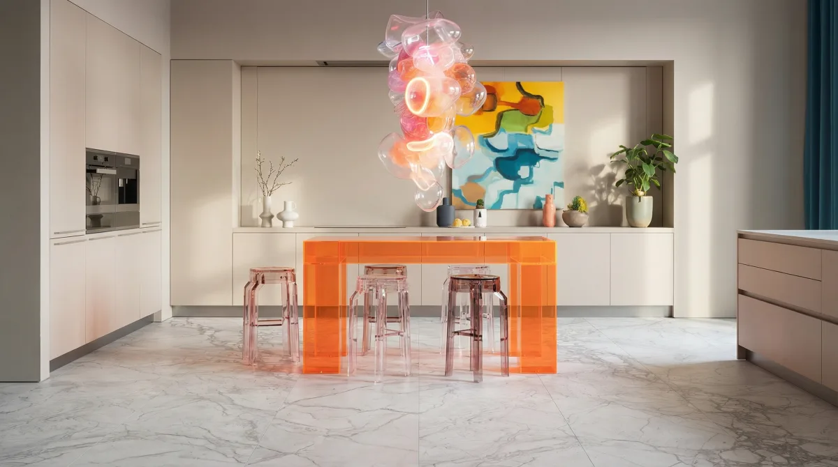 Кливиа Вайт 60x120 — интерьер 1