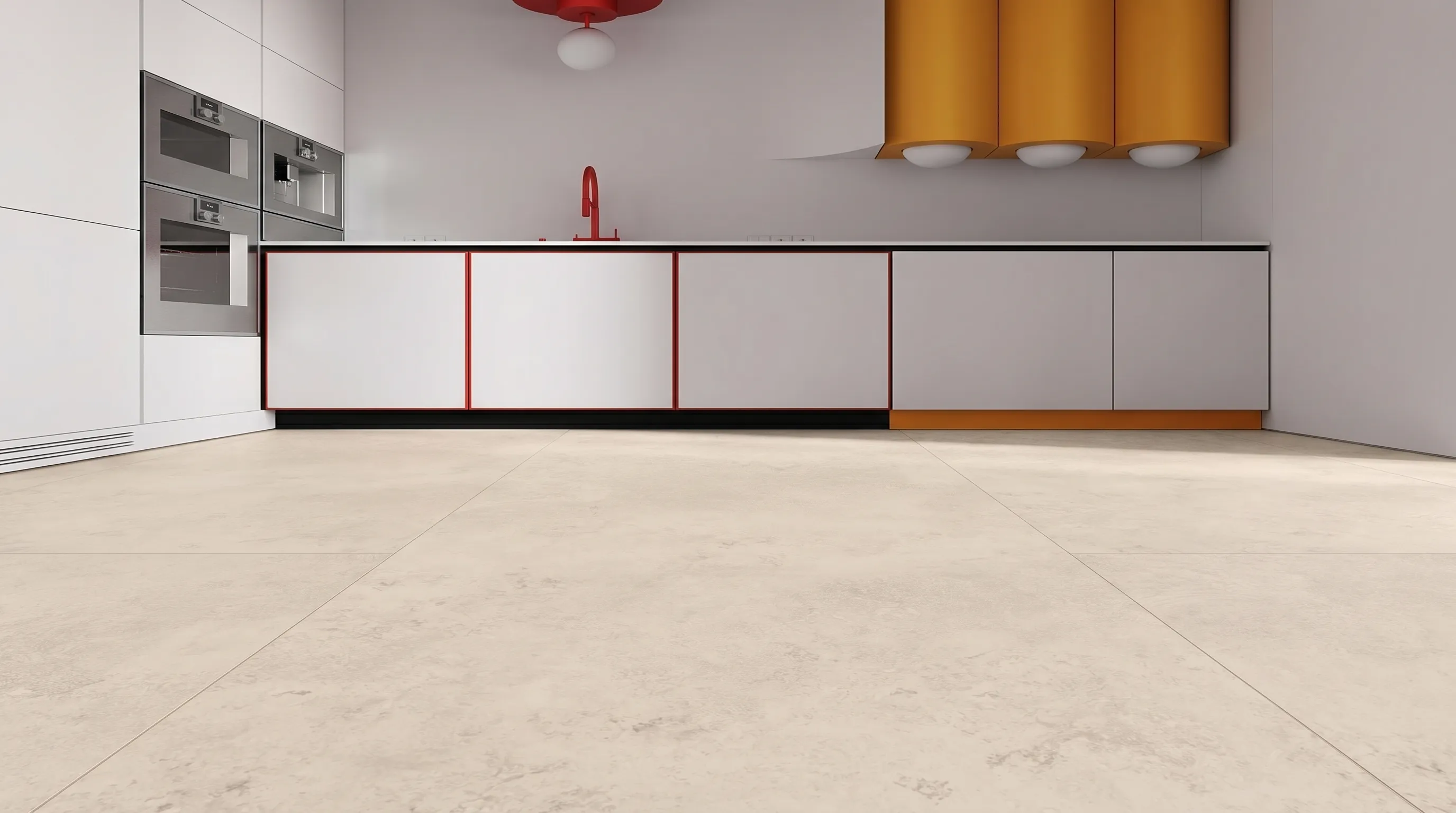 Элизиан Травертини Кремовый Натуральный 600X1200 — интерьер 5