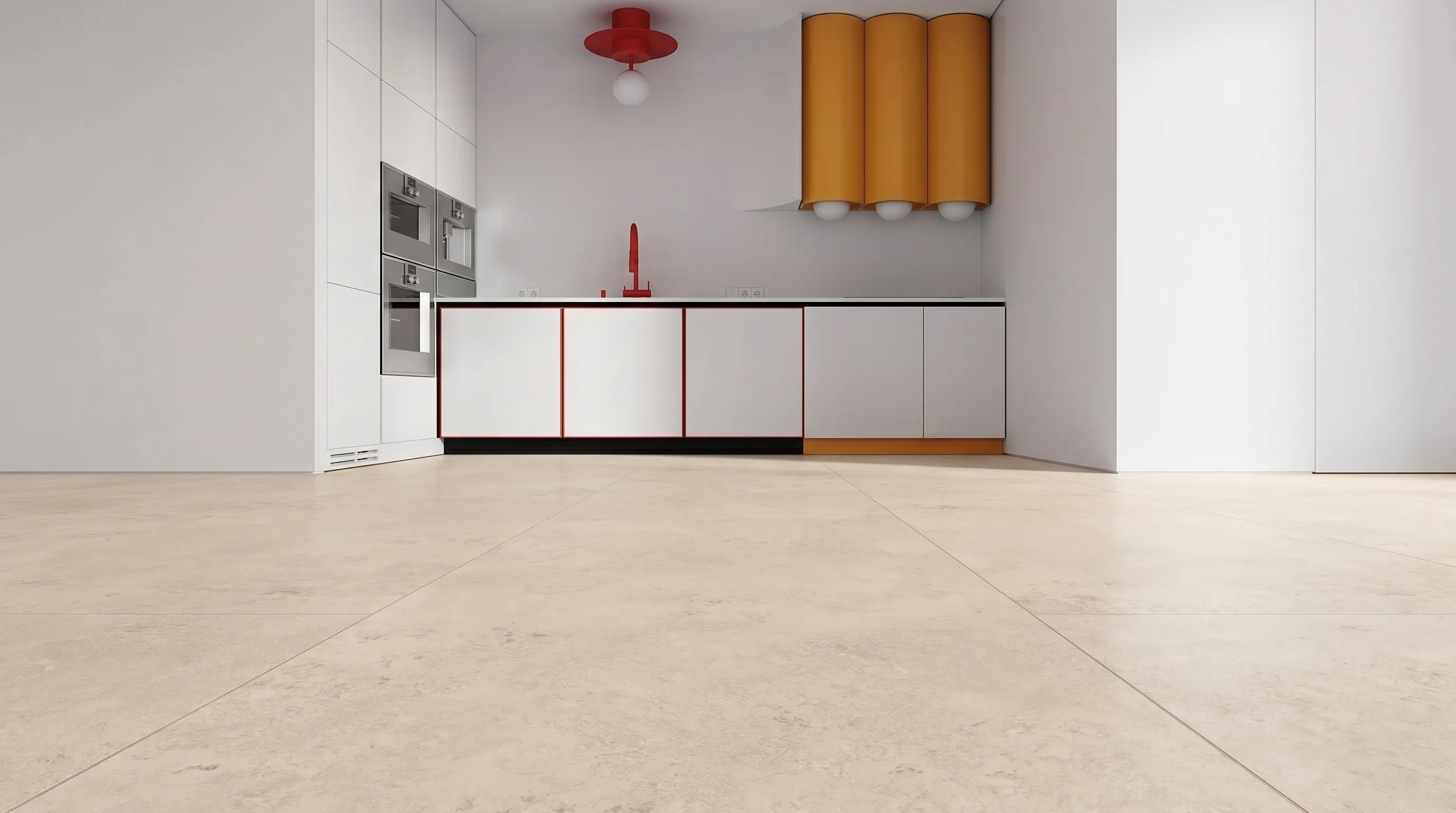 Элизиан Травертини Кремовый Натуральный 600X1200 — интерьер 6