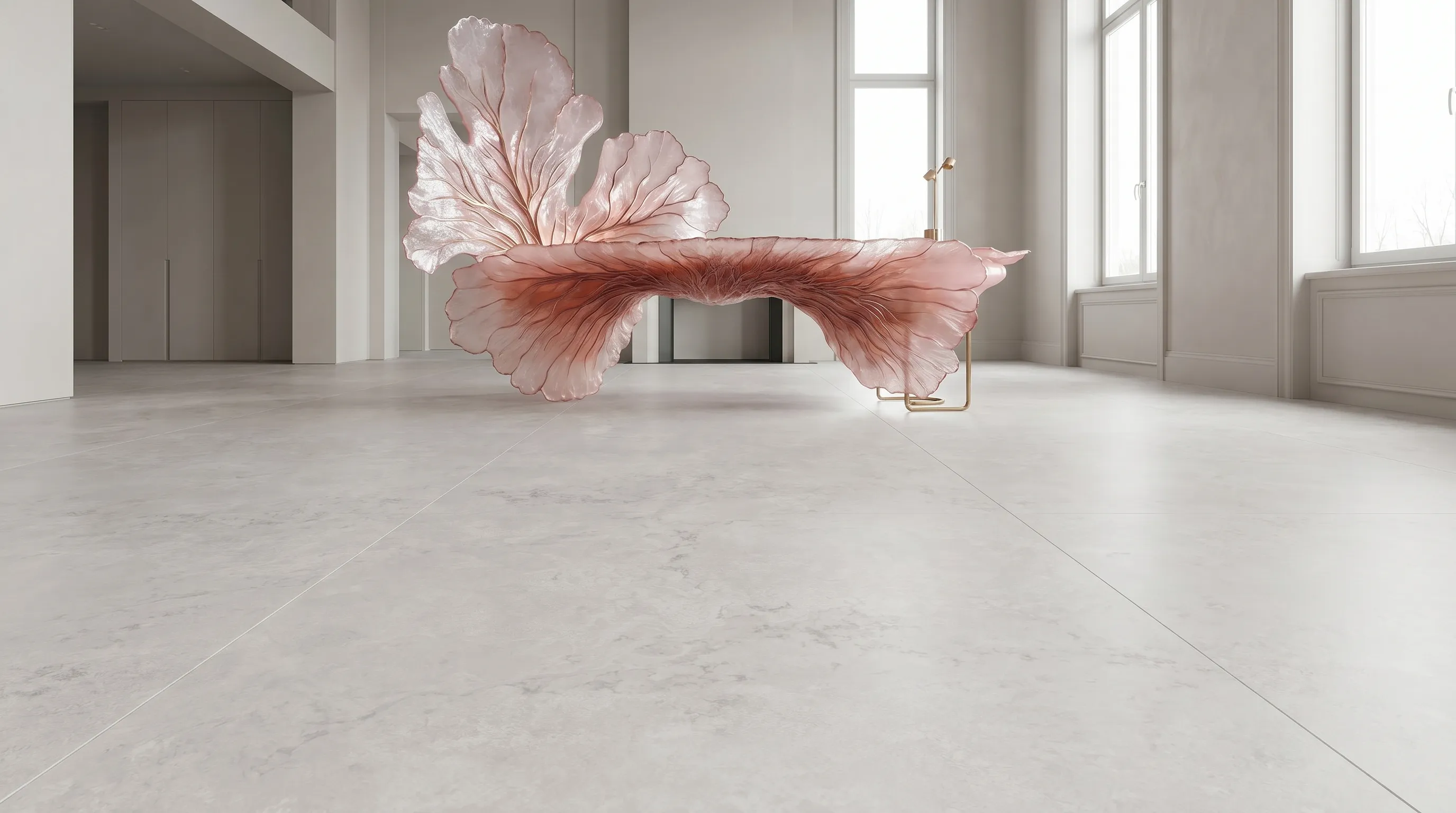 Элизиан Травертини Дженере Сатинированный 600X1200 — интерьер 7