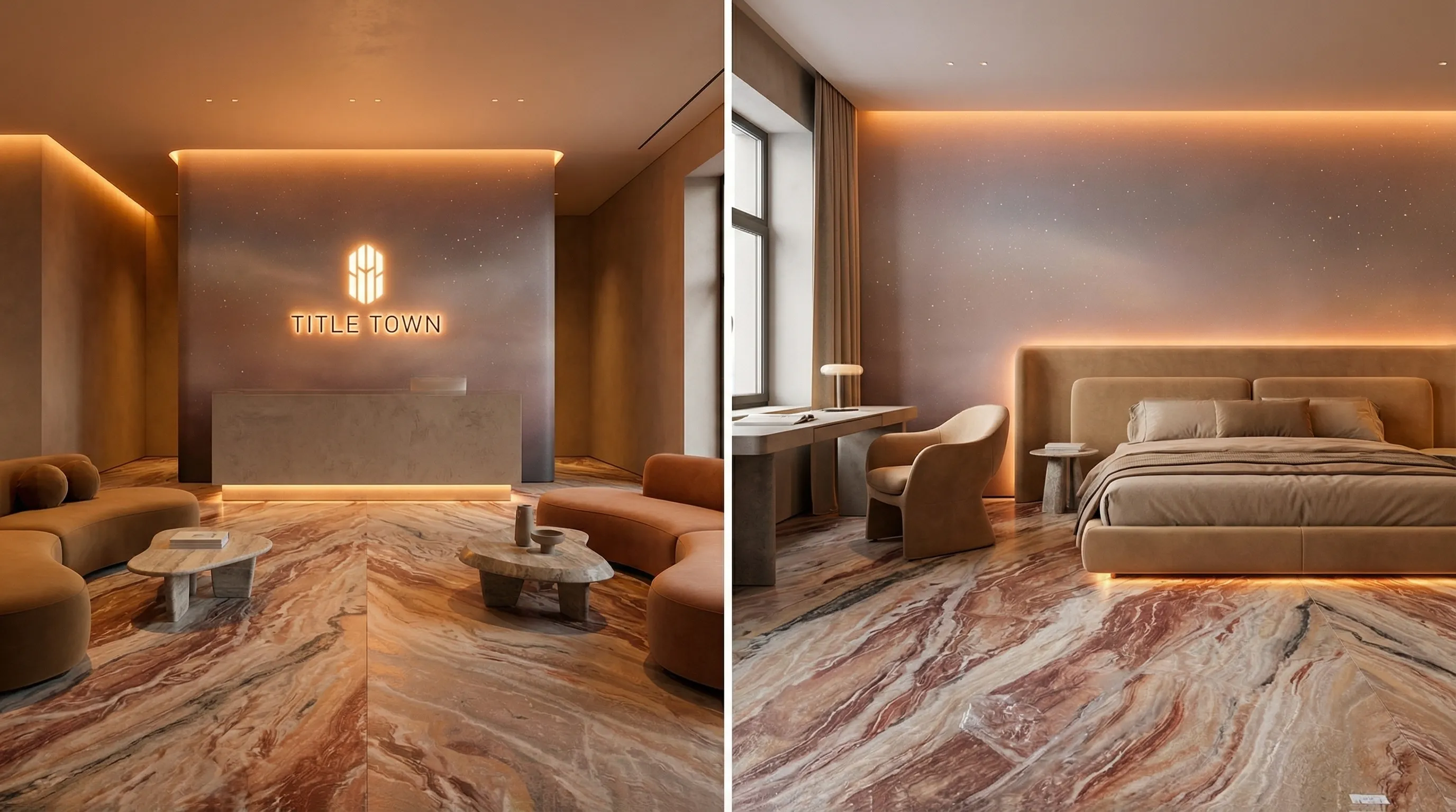 Пульс Земли 3200мм*1600мм*12мм — интерьер 1