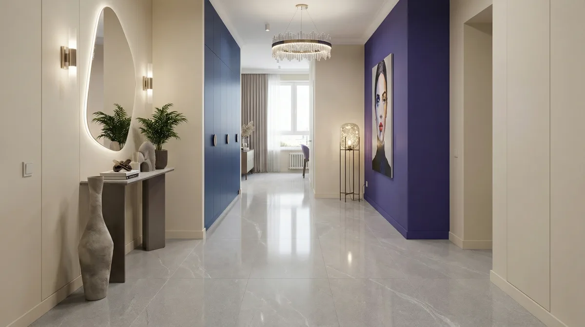 Рустон Бианко 60x120 — интерьер 3