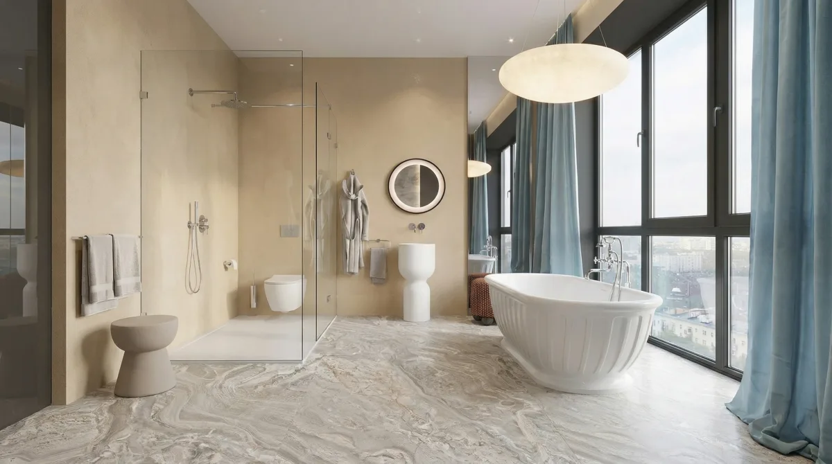 Стоун Мидтаун Нейчерал 60x120 — интерьер 2